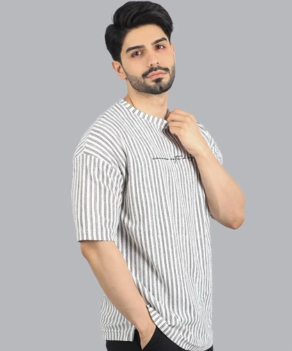 تیشرت لش سفید و مشکی مراکش 0696