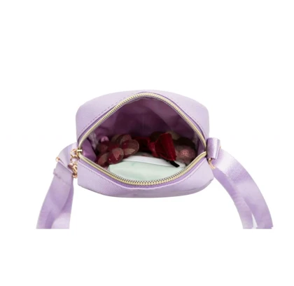 کیف دوشی چرمی دخترانه کرومی - وارداتی