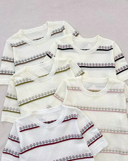 بلوز بافت بوکله کد 5375