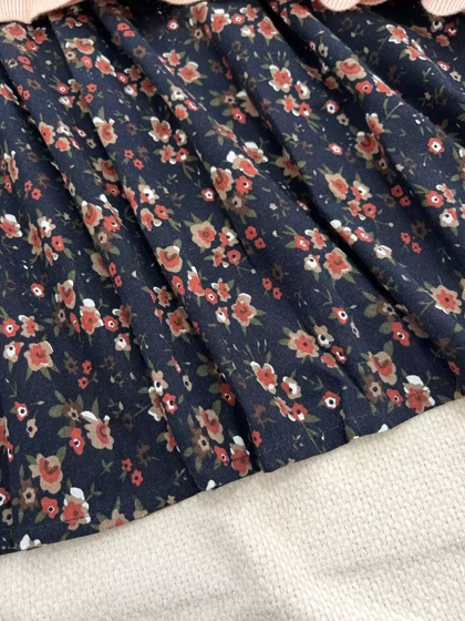 دامن کنف گل ریز کد 5476