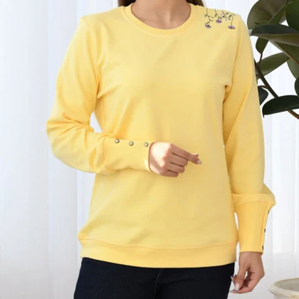 بلوز دورس سرشانه گلدوزی کد 325