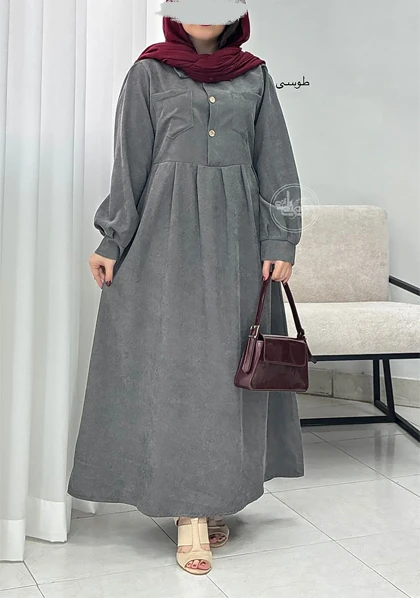 پیراهن مانتویی شیوا