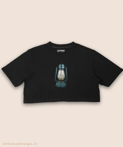 کراپ زنانه نوستالژی طرح فانوس