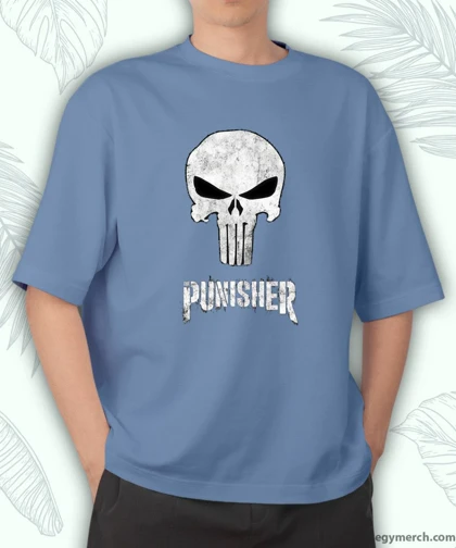 تیشرت پانیشر طرح لوگوی Punisher t-shirt with Punisher logo design | Punisher کد 259305
