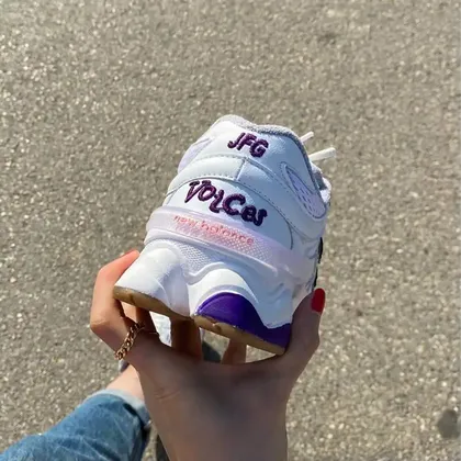 نیوبالانس 9060 سفید بنفش New Balance 9060