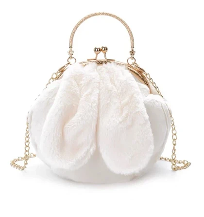 کیف دوشی دخترانه خرگوش پولیشی- وارداتی