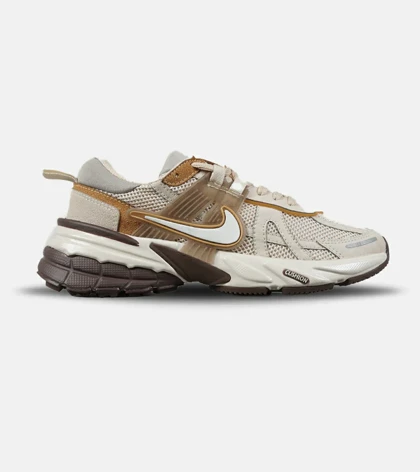 کفش کتانی مردانه و زنانه کرم قهوه ای Nike cushlon مدل 7866