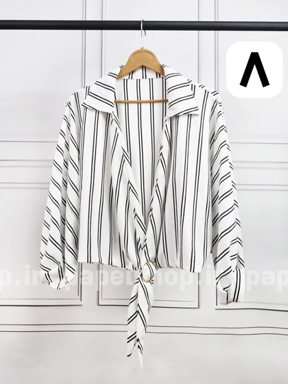 شومیز جلو گره‌ای مراکشی
