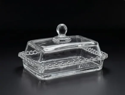 ظرف کره خوری طرح دار کوچک
