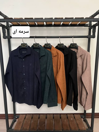 پیراهن مخمل کبریتی