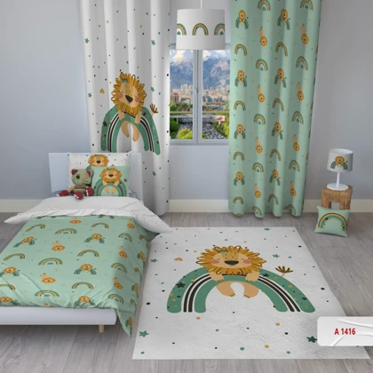 روتختی کودکانه برند مینوریا کیدز طرح حیوانات کد p-175