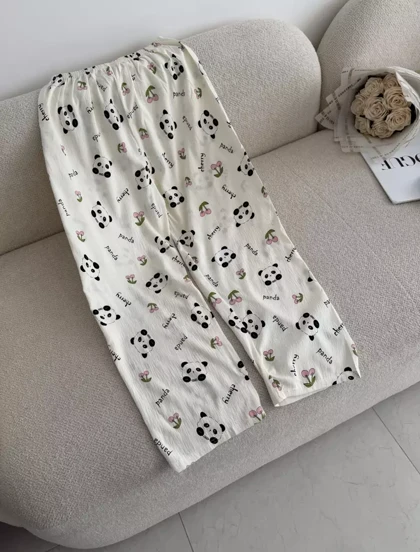 شلوار راحتی طرح دار3173