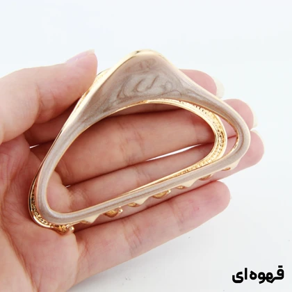 کلیپس دخترانه فلزی مدل مثلثی