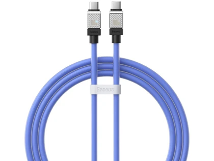 کابل سوپر فست شارژ تایپ سی به تایپ سی 100 وات یک متری بیسوس Baseus CoolPlay Series Fast Charging Cable Type-C - Type-C