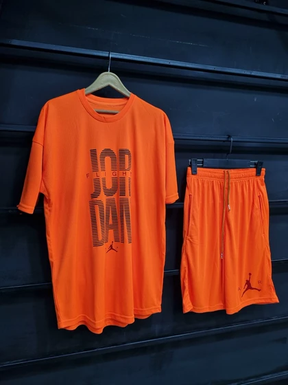 ست تیشرت و شلوارک جوردن با 4 رنگ