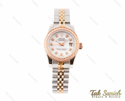 رولکس دیت جاست زنانه سایز کوچک Rolex-3367-L