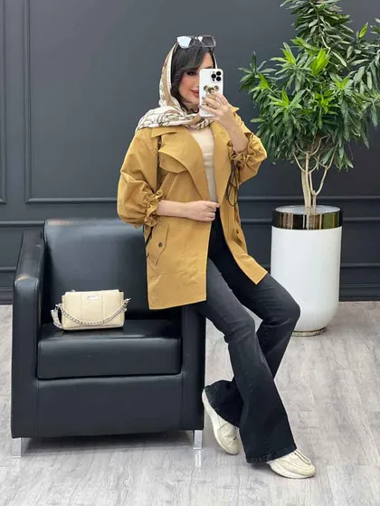 بارانی پشت و آستین گت