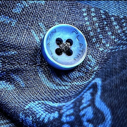 پیراهن لینن طرحدار 0266105c-5