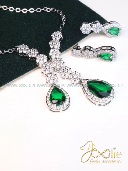 نیم ست جواهری زنانه کد S5108