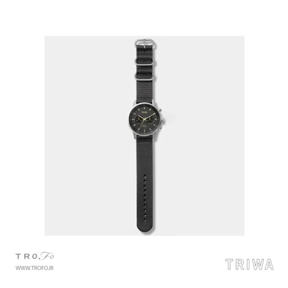 ساعت مچی عقربه ای زنانه مردانه تریوا (TRIWA) مدل Smok Nevil