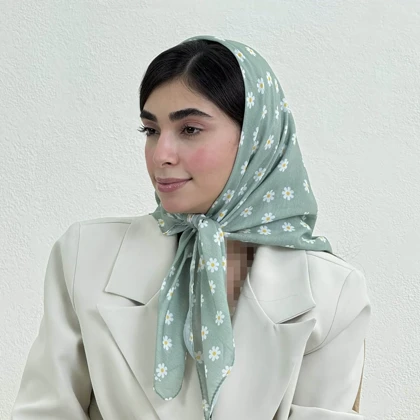 مینی اسکارف زنانه بابونه | آی بولک