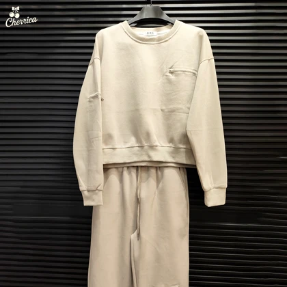 ست دورس و شلوار زیپی زنانه کد 20