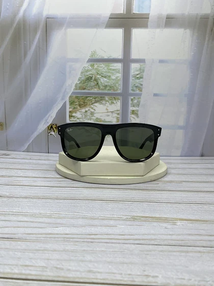 عینک آفتابی Ray-Ban Reverse مدل RB R0501S مشکی UV400، فریم کائوچو استات، مناسب صورت بزرگ