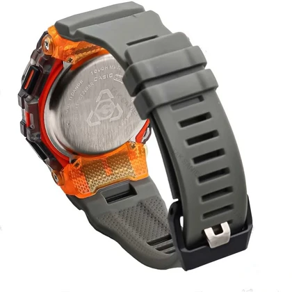 ساعت مچی اسپرت جیشاک GBD طوسی نارنجی