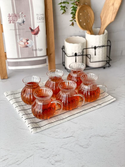 ست 6 عددی استکان پیرکس