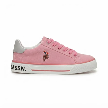 کفش کتانی ونس مدل U.S.POLO ASSN صورتی کد 295799