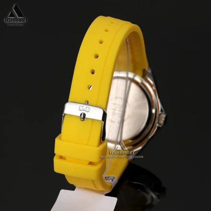 ساعت کیو اند کیو زرد Q&Q C72A-009PY