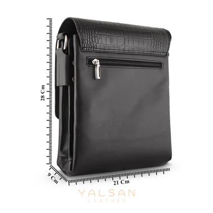 کیف دوشی مردانه چرم یلسان مدل رادمان کد 044-GC