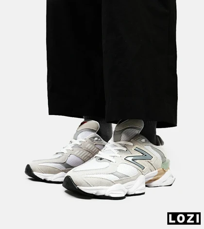 کفش کتانی مردانه کرم NEW BALANCE 9060