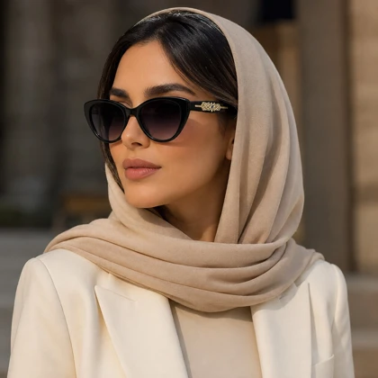 عینک آفتابی تام فرانک مدل TF1003 C01 مشکی