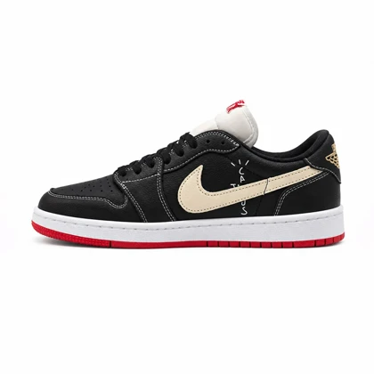 کفش و کتانی مردانه مدل نایک ترویس NIKE TRAVIS رنگ مشکی کرم کد 30356