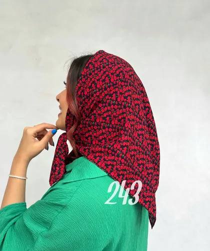 مینی اسکارف گلدوزی