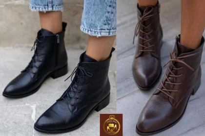 نیم بوت بندی زنانه فلوتر