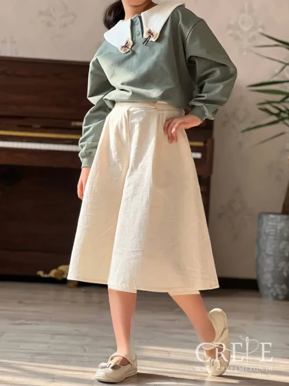 دامن شلواری جلو پیله