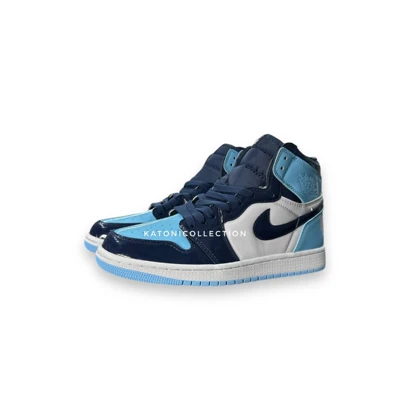 کتانی نایک ایر جردن 1 رترو ساق‌دار ورنی nike jordan 1 retro high og patent bred