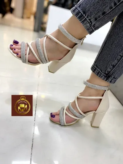 صندل مجلسی زنانه نگینی کیفیت اصلی