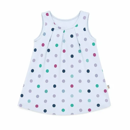 سارافون دخترانه مدل Color Dot