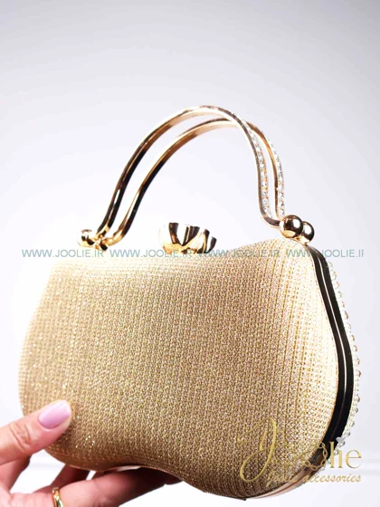 کیف زنانه مجلسی مدل زرین کد K877