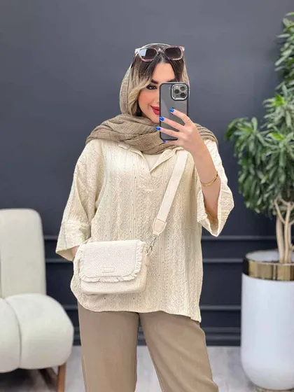 شومیز جلو بسته هلما