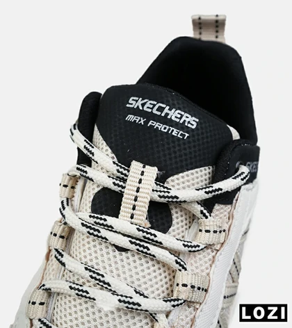 کفش کتانی طبی ورزشی کرم SKECHERS max protect مدل 8555