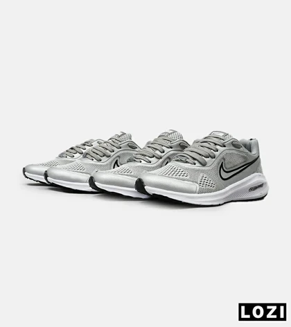 کفش کتانی بزرگ پا طوسی نایک NIKE PEGASUS V10