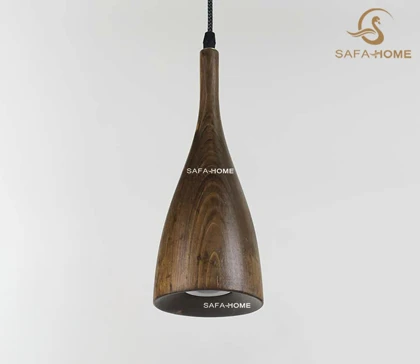 چراغ آویز چوبی آسا 1
