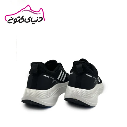 کتانی آدیداس مشکی زیر سفید های کپی