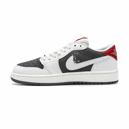 کفش و کتانی مردانه مدل نایک ترویس NIKE TRAVIS رنگ سفید طوسی کد 30855