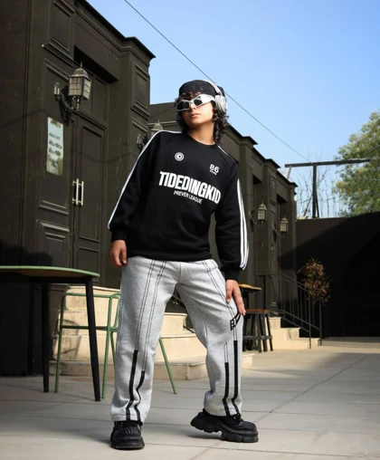 بلوز شلوار دورس داخل کرکی پسرانه کد 3794