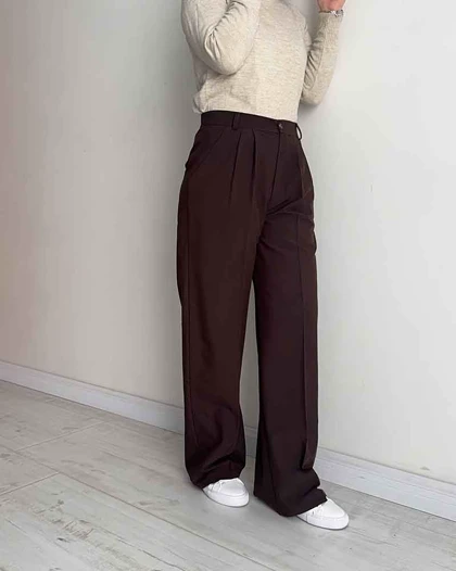 شلوار Velora (قهوه ای)